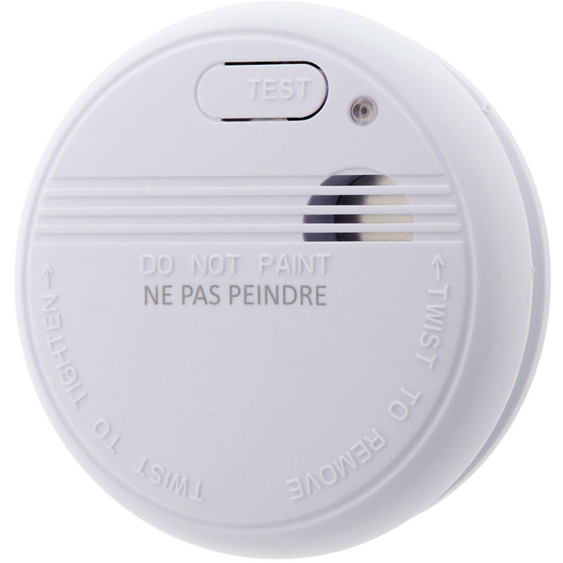 Détecteur De Fumée NF - Garantie 5 Ans - Autonomie 3 Ans - Livré Avec Pile Et Accessoires De Pose