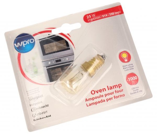 [313.700] Ampoule E14 - T25 - 25W - 220V - FOUR & CUISINIERE