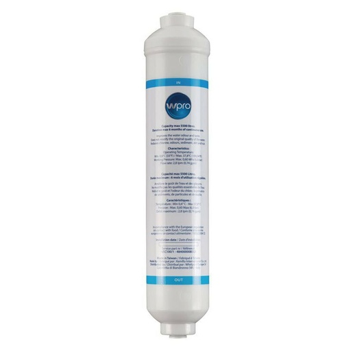 Filtre à Eau Universel Pour Frigo Americain - USC100 - WSF100 - 484000008553 - Wpro
